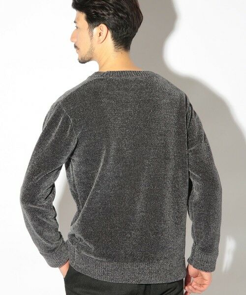 MEN'S BIGI / メンズビギ ニット・セーター | クルーネックモールニット/ハンドウォッシャブル | 詳細8