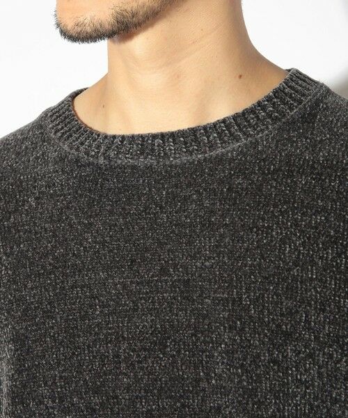 MEN'S BIGI / メンズビギ ニット・セーター | クルーネックモールニット/ハンドウォッシャブル | 詳細9