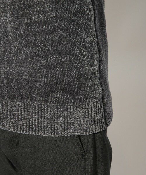 MEN'S BIGI / メンズビギ ニット・セーター | クルーネックモールニット/ハンドウォッシャブル | 詳細11
