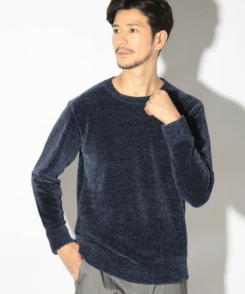 MEN'S BIGI / メンズビギ ニット・セーター | クルーネックモールニット/ハンドウォッシャブル | 詳細21