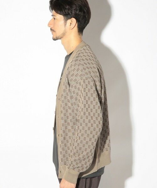 MEN'S BIGI / メンズビギ ニット・セーター | リンクスジャガードニットカーディガン | 詳細2