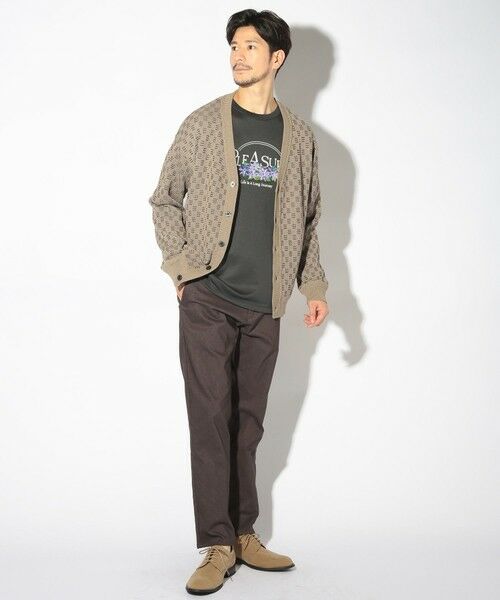 MEN'S BIGI / メンズビギ ニット・セーター | リンクスジャガードニットカーディガン | 詳細4