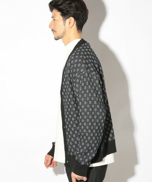 MEN'S BIGI / メンズビギ ニット・セーター | リンクスジャガードニットカーディガン | 詳細6