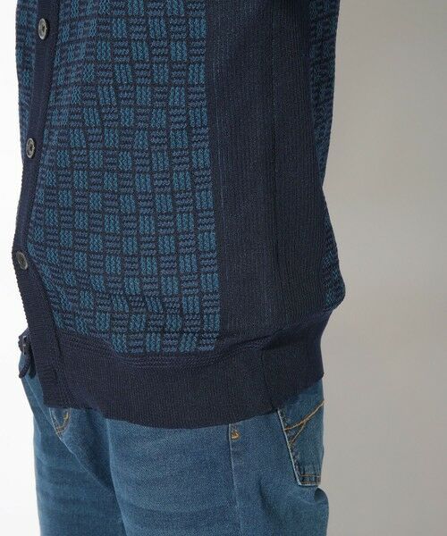 MEN'S BIGI / メンズビギ ニット・セーター | リンクスジャガードニットカーディガン | 詳細15