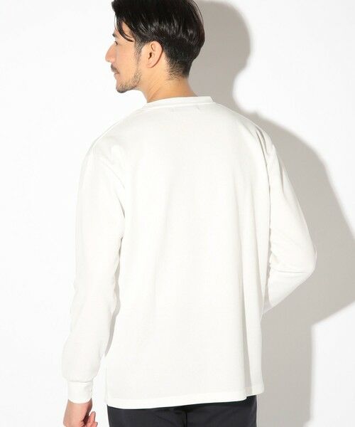 MEN'S BIGI / メンズビギ Tシャツ | リサイクルポリエステルポンチロンT/デザインTシャツ | 詳細3