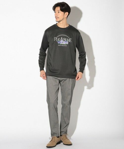 MEN'S BIGI / メンズビギ Tシャツ | リサイクルポリエステルポンチロンT/デザインTシャツ | 詳細11