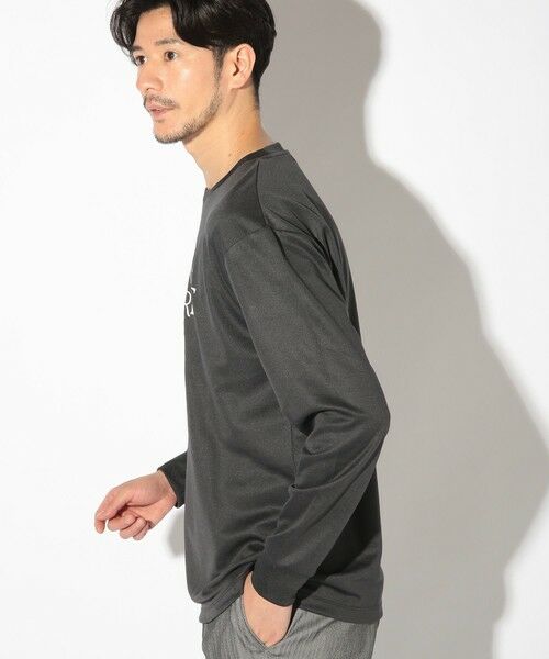 MEN'S BIGI / メンズビギ Tシャツ | リサイクルポリエステルポンチロンT/デザインTシャツ | 詳細8