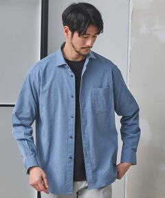 MEN'S BIGI / メンズビギ シャツ・ブラウス | ワッシャーワイドカラーシャツ