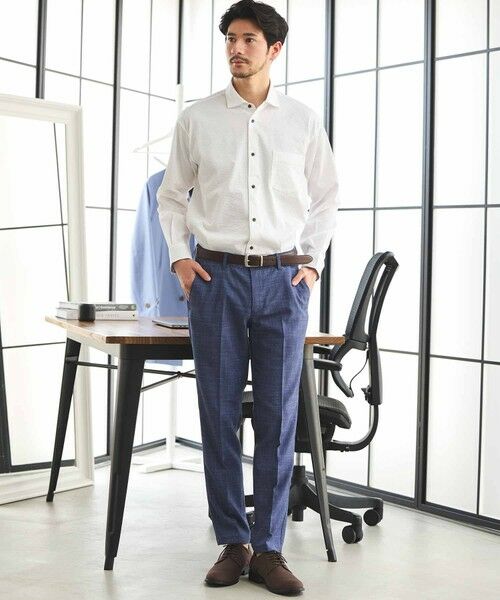 MEN'S BIGI / メンズビギ シャツ・ブラウス | ワッシャーワイドカラーシャツ | 詳細7