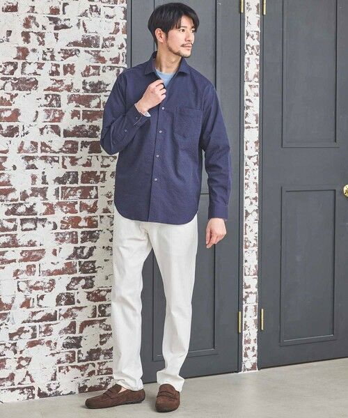 MEN'S BIGI / メンズビギ シャツ・ブラウス | ワッシャーワイドカラーシャツ | 詳細14