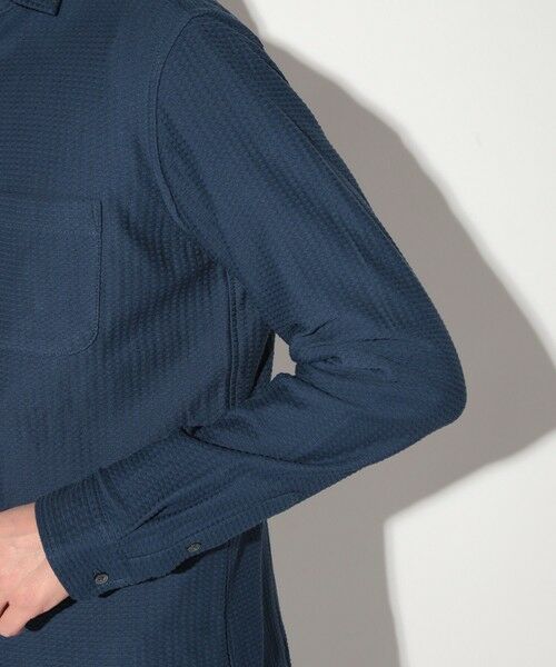 MEN'S BIGI / メンズビギ シャツ・ブラウス | サッカージャガードワイドカラーシャツ | 詳細13