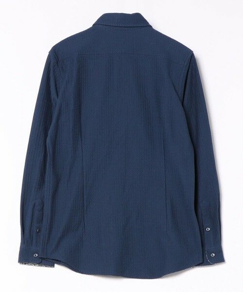 MEN'S BIGI / メンズビギ シャツ・ブラウス | サッカージャガードワイドカラーシャツ | 詳細18