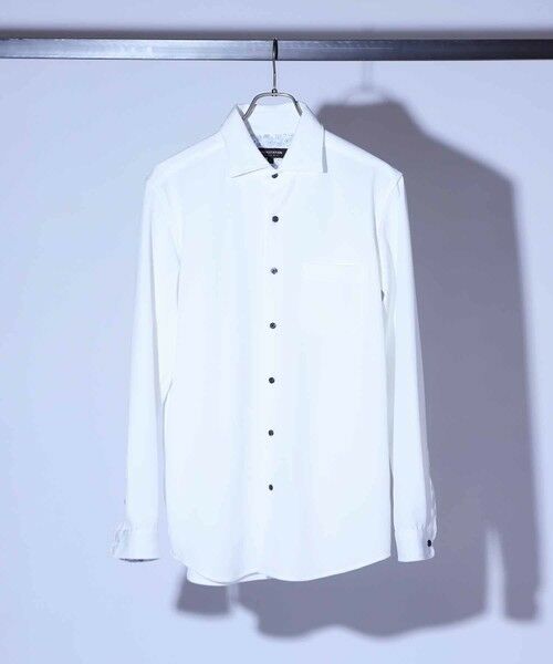 MEN'S BIGI / メンズビギ シャツ・ブラウス | ストレッチカチオンワイドカラーシャツ | 詳細1
