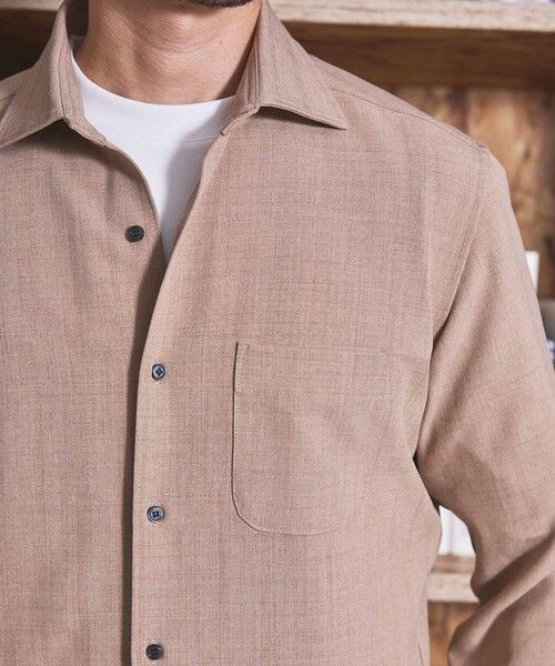MEN'S BIGI / メンズビギ シャツ・ブラウス | ストレッチカチオンワイドカラーシャツ | 詳細7