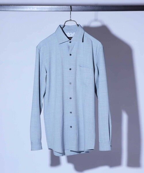 MEN'S BIGI / メンズビギ シャツ・ブラウス | ストレッチカチオンワイドカラーシャツ | 詳細9