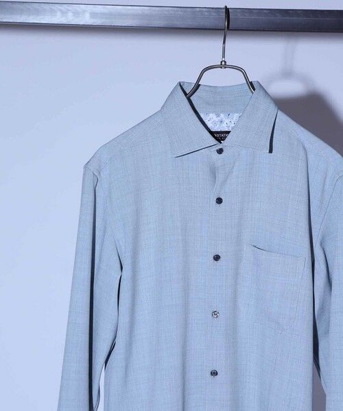 MEN'S BIGI / メンズビギ シャツ・ブラウス | ストレッチカチオンワイドカラーシャツ | 詳細10