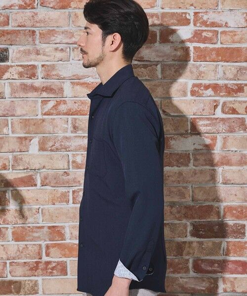 MEN'S BIGI / メンズビギ シャツ・ブラウス | ストレッチカチオンワイドカラーシャツ | 詳細13