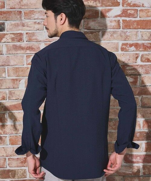 MEN'S BIGI / メンズビギ シャツ・ブラウス | ストレッチカチオンワイドカラーシャツ | 詳細14
