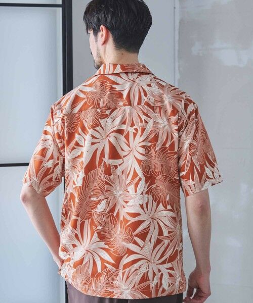 MEN'S BIGI / メンズビギ シャツ・ブラウス | ボタニカル柄プリントオープンカラーシャツ | 詳細7