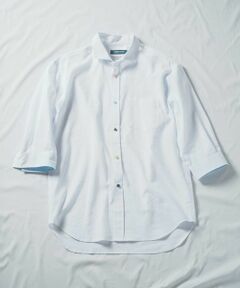 MEN'S BIGI / メンズビギ シャツ・ブラウス | COOLMAX フレンチリネン 7分袖シャツ