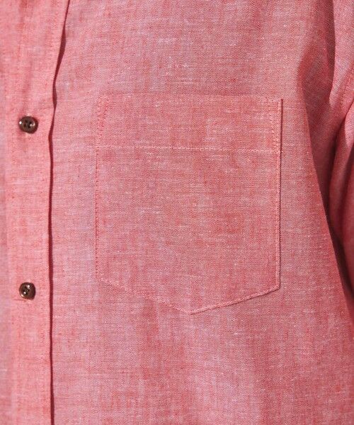 MEN'S BIGI / メンズビギ シャツ・ブラウス | COOLMAX フレンチリネン 7分袖シャツ | 詳細13