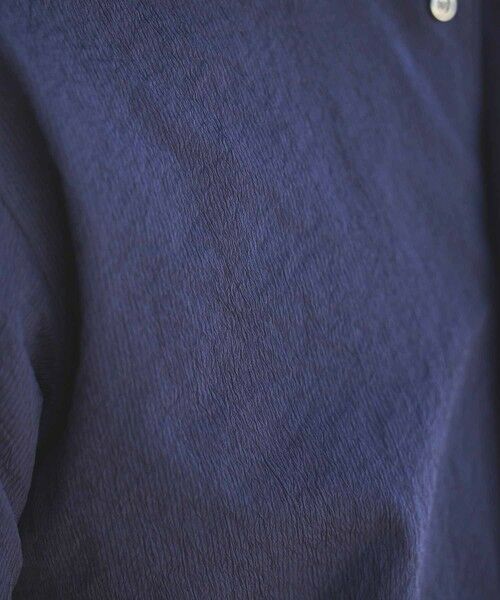 MEN'S BIGI / メンズビギ シャツ・ブラウス | ナチュラルストレッチワッシャー七分袖ワイドカラーシャツ | 詳細17