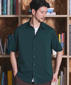 MEN'S BIGI / メンズビギ シャツ・ブラウス | ストレッチカチオン半袖シャツ