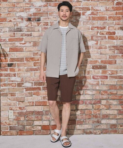 MEN'S BIGI / メンズビギ シャツ・ブラウス | 楊柳カチオン半袖開襟シャツ | 詳細4