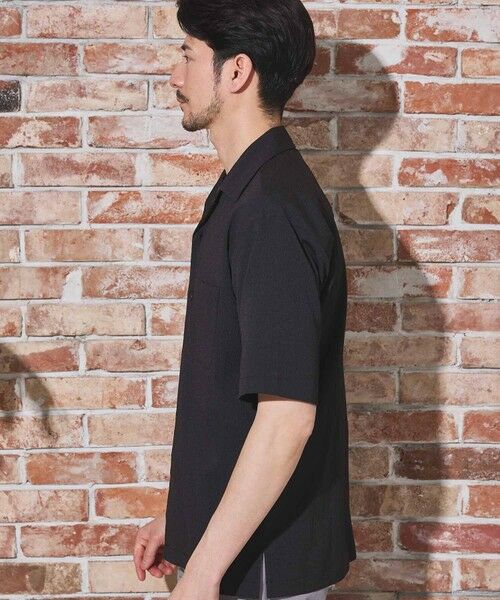 MEN'S BIGI / メンズビギ シャツ・ブラウス | 楊柳カチオン半袖開襟シャツ | 詳細6