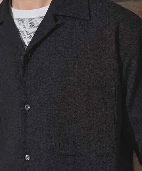 MEN'S BIGI / メンズビギ シャツ・ブラウス | 楊柳カチオン半袖開襟シャツ | 詳細8