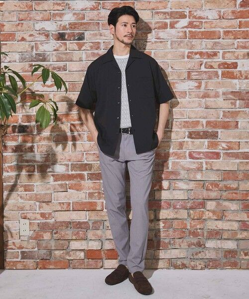 MEN'S BIGI / メンズビギ シャツ・ブラウス | 楊柳カチオン半袖開襟シャツ | 詳細9