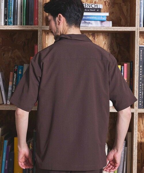 MEN'S BIGI / メンズビギ シャツ・ブラウス | 楊柳カチオン半袖開襟シャツ | 詳細12