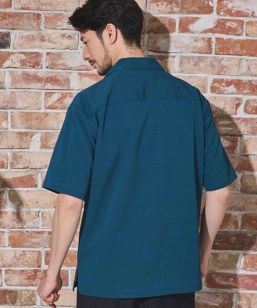 MEN'S BIGI / メンズビギ シャツ・ブラウス | 楊柳カチオン半袖開襟シャツ | 詳細17