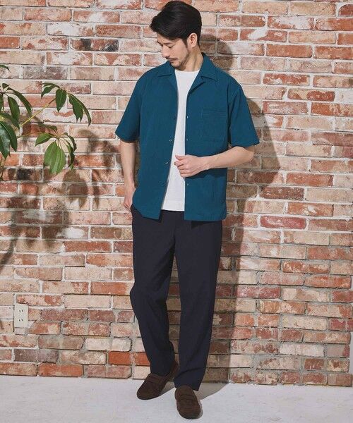 MEN'S BIGI / メンズビギ シャツ・ブラウス | 楊柳カチオン半袖開襟シャツ | 詳細18