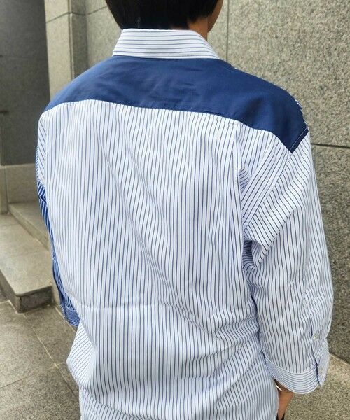 MEN'S BIGI / メンズビギ シャツ・ブラウス | クレイジーパターン七分袖シャツ | 詳細11