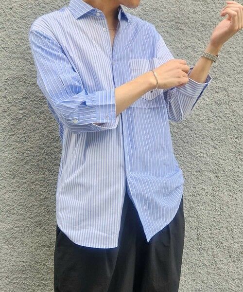 MEN'S BIGI / メンズビギ シャツ・ブラウス | クレイジーパターン七分袖シャツ | 詳細14