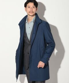 MEN'S BIGI / メンズビギ その他アウター | T/Rバーズアイストレッチスタンドカラーコート