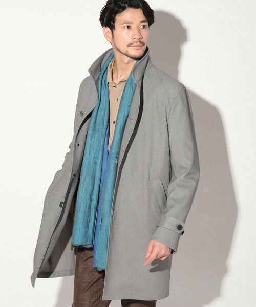 MEN'S BIGI / メンズビギ その他アウター | T/Rバーズアイストレッチスタンドカラーコート | 詳細2
