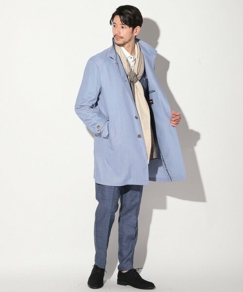 MEN'S BIGI / メンズビギ その他アウター | T/Rバーズアイストレッチスタンドカラーコート | 詳細10