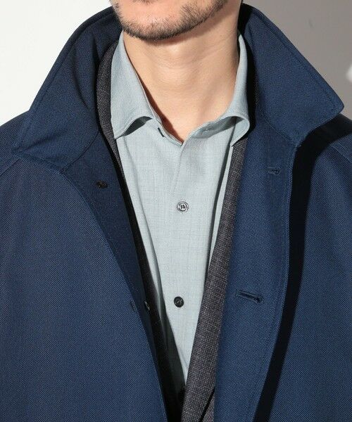 MEN'S BIGI / メンズビギ その他アウター | T/Rバーズアイストレッチスタンドカラーコート | 詳細14