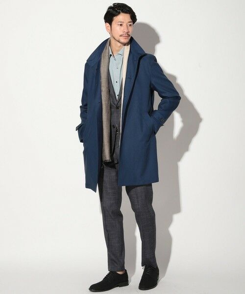 MEN'S BIGI / メンズビギ その他アウター | T/Rバーズアイストレッチスタンドカラーコート | 詳細11