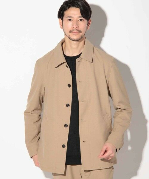 MEN'S BIGI / メンズビギ ブルゾン | ポリエステルオックスショートステンカラーブルゾン | 詳細1