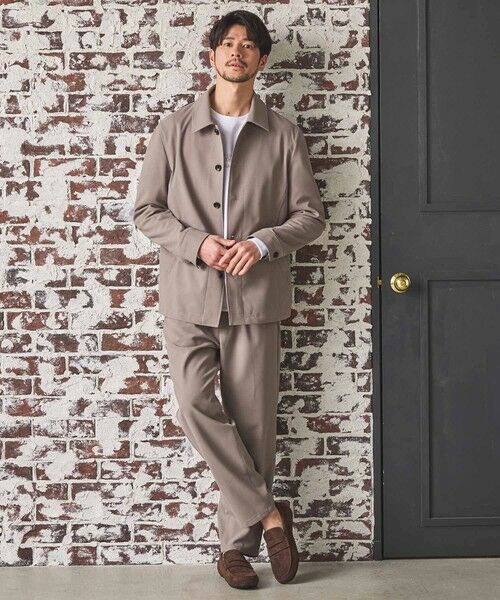 MEN'S BIGI / メンズビギ ブルゾン | ポリエステルオックスショートステンカラーブルゾン | 詳細14