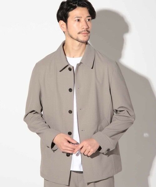 MEN'S BIGI / メンズビギ ブルゾン | ポリエステルオックスショートステンカラーブルゾン | 詳細16