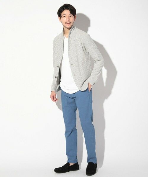 MEN'S BIGI / メンズビギ テーラードジャケット | ワイヤー入りハニカムスタンドカラージャケット | 詳細4