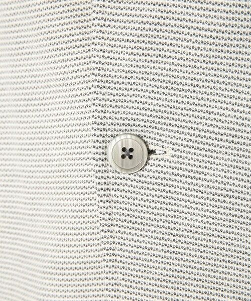 MEN'S BIGI / メンズビギ テーラードジャケット | ワイヤー入りハニカムスタンドカラージャケット | 詳細10