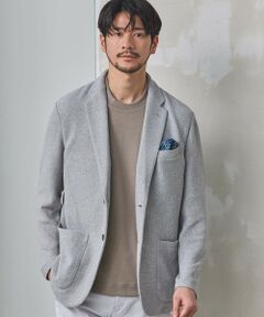 MEN'S BIGI / メンズビギ テーラードジャケット | ラッセル調ジャガードジャケット