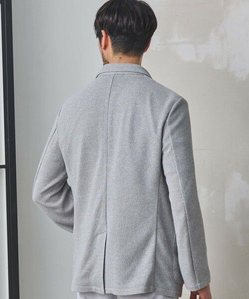 MEN'S BIGI / メンズビギ テーラードジャケット | ラッセル調ジャガードジャケット | 詳細3