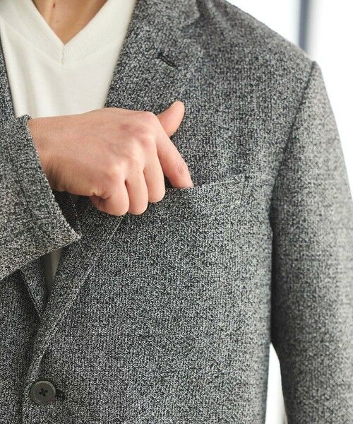 MEN'S BIGI / メンズビギ テーラードジャケット | ラッセル調ジャガードジャケット | 詳細11
