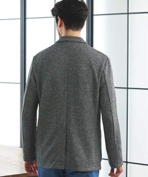 MEN'S BIGI / メンズビギ テーラードジャケット | ラッセル調ジャガードジャケット | 詳細7